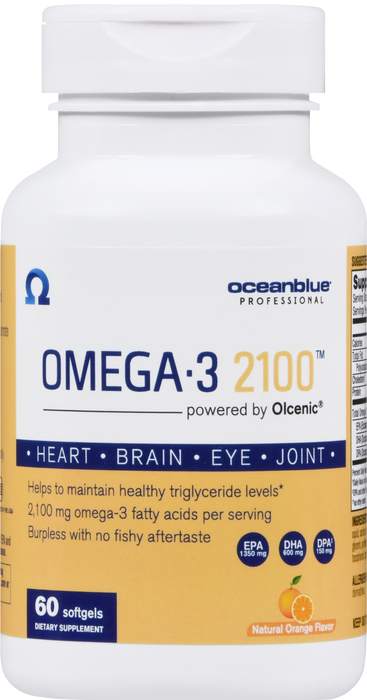 OceanBlue Omega-3 2100mg Softgels 60ct