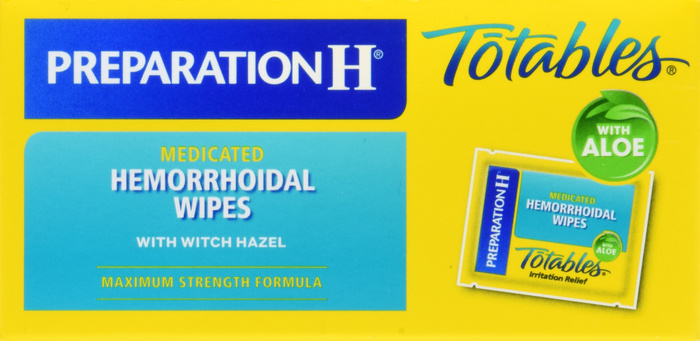 Preparation H Flushable Medicated Hemorrhoid Wipes 10ct