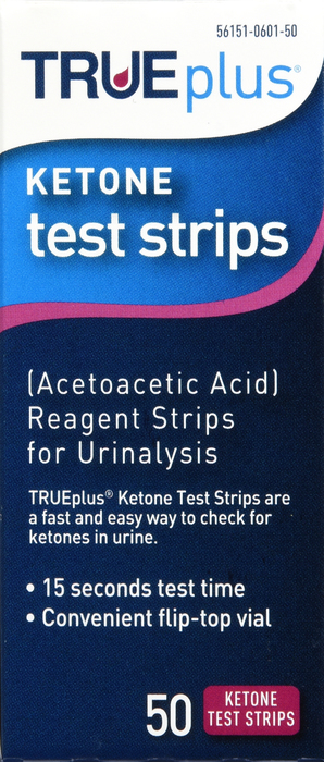 TRUEPLUS KETONE TEST STRIP 50CT