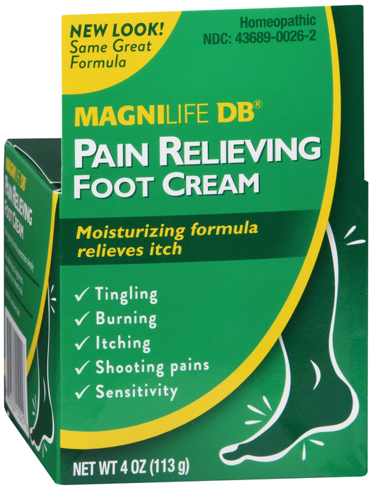 Magnilife Diabetes Pain Relieving Foot Cream 4oz