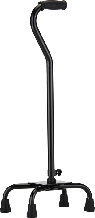 Quad Cane 5710BK L Black Heavy Duty 4ct