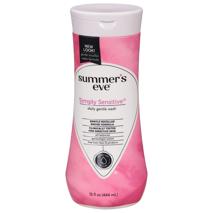 SUMMERS EVE SIMPLY SENSITIVE WSH 15OZ