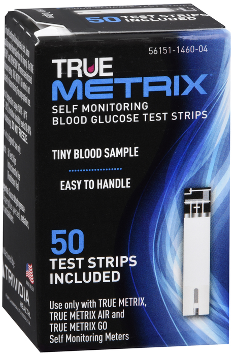 True Metrix Strips Single (Patient Use Only) 50ct