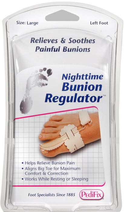 PEDIFIX NITE BUNION REGULATOR L LEFT DS