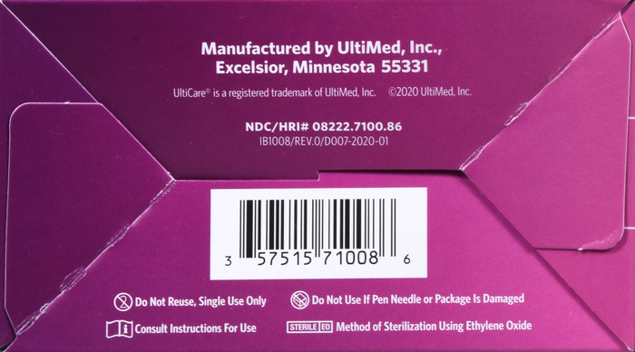 UltiCare Pen 31gx1/4" Needle 30ct