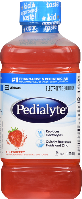 PEDIALYTE STRAWBERRY LIQ 33.8OZ