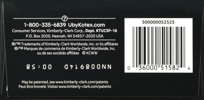 U by Kotex Click Compact Super Plush Absorbency Unscented Tampons 16ct