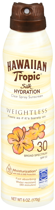 HAWAIIAN TROPC SLK HYDR SPF30 C SPRY 6OZ