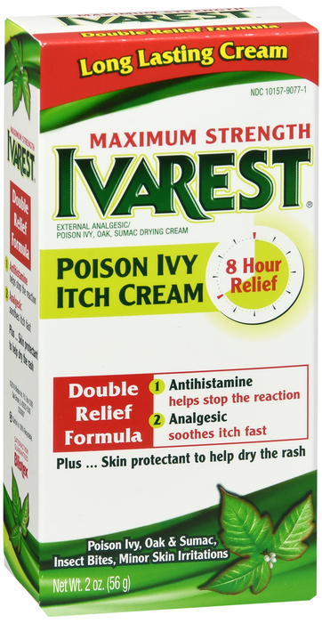 IVAREST POISON IVY ITCH RELIEF CREAM 2OZ