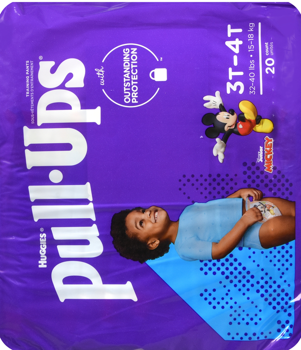 HUGGIES PULL-UPS BOY 3T-4T U/G 4X20CT