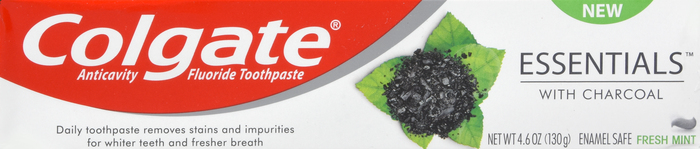 COLGATE ESSENTIAL TP CHARCOAL 4.6OZ