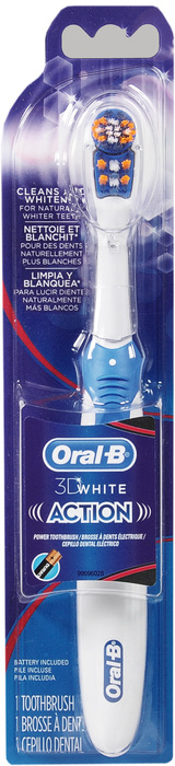 ORAL-B CROSS ACTION POWER WHITENING BATTERY TOOTHBRUSH