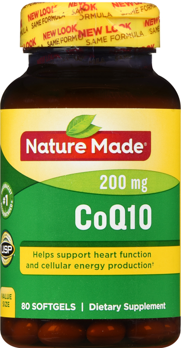 Nature Made COQ10 200MG SOFTGEL 80ct