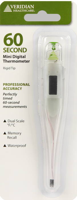 THERMOMETER MINI 60SEC DIG