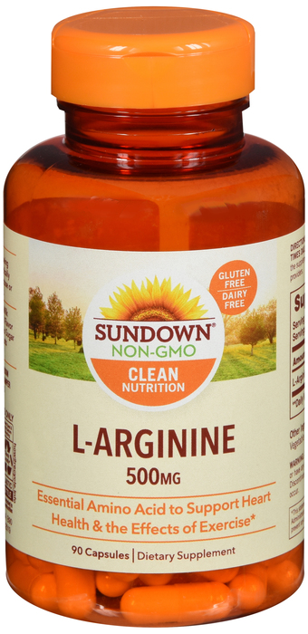 L-ARGININE 500MG CAPSULES 90CT SUNDWN