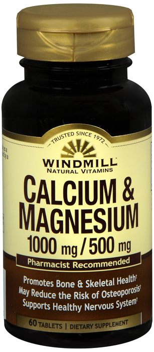 CALCIUM MAGNESIUM TABLET 60CT WINDML