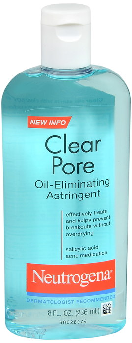 NEUTROGENA CLEAR PORE OIL ELIM ASTRN 8OZ