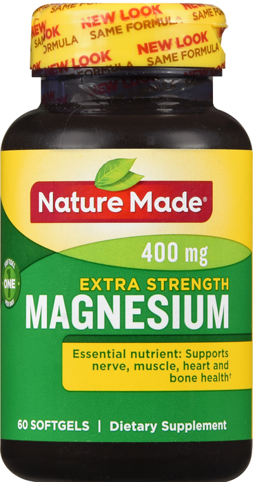 Nature Made High Potency Magnesium Liquid Softgels 60ct