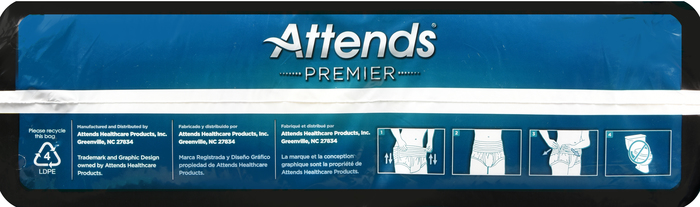 Attends Premier Overnight Underwear Medium 18ct