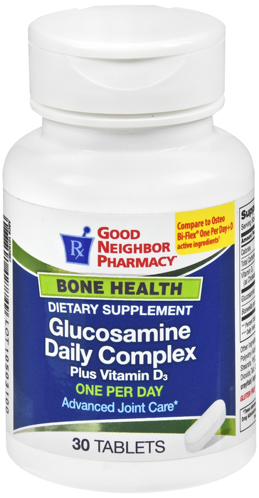 Good Neighbor Pharmacy Glucosamine Daily Complex Plus Vitamin D3 Tablets 30ct