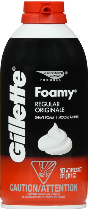 Gillette Regular Foamy Shave Cream 11oz