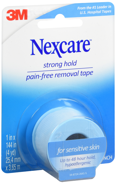 Nexcare Strong Hold Pain-Free Removal Tape 1"x4yds 1ct