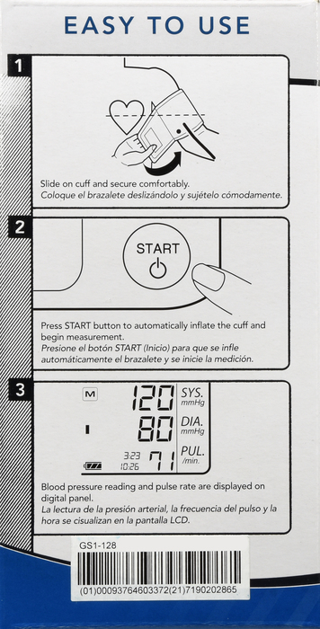 A&D Blood Pressure Monitor With Wide Cuff