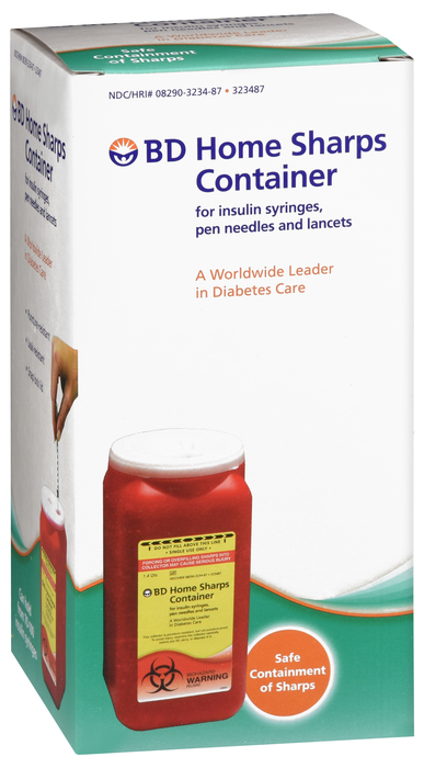 BD Home Sharps Container 1.4qt 1ct