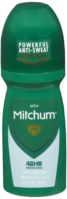 MITCHUM MEN ROLL-ON UNSCENTED 3.4OZ