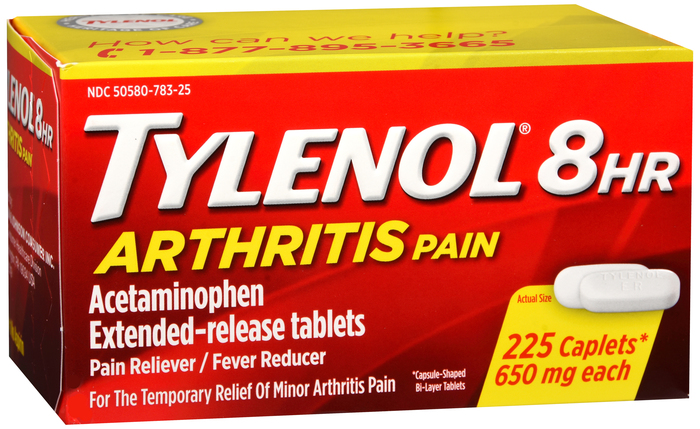 Tylenol 8HR Arthritis Pain ER Caplets 225ct