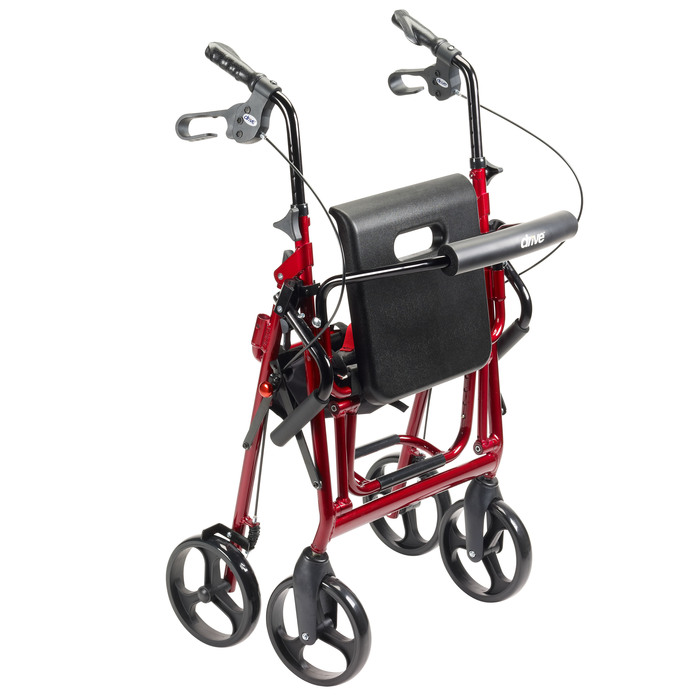 Rollator Duet Burgundy