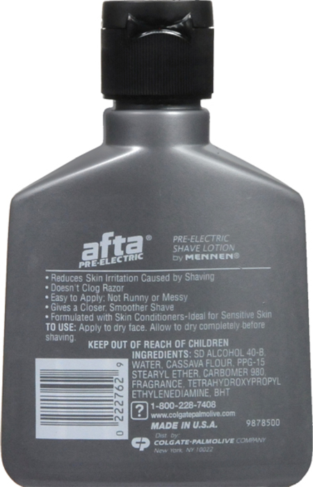 Afta Pre-Electric Shave Lotion Original 3oz