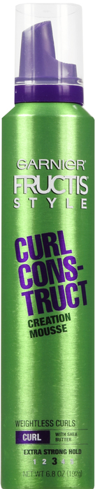 FRUCTIS MOUSSE CURL CONSTRUCT 6.8OZ