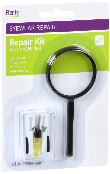 EYE GLASS REPAIR KIT WITH MAGNIFIER API