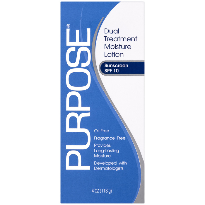 PURPOSE DUAL TREAT MOIST SPF10 LOT 4OZ