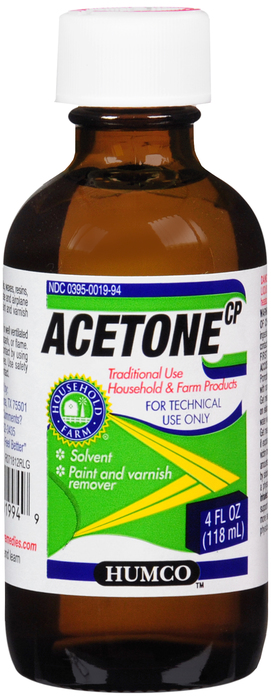 HUMCO ACETONE CP 4OZ