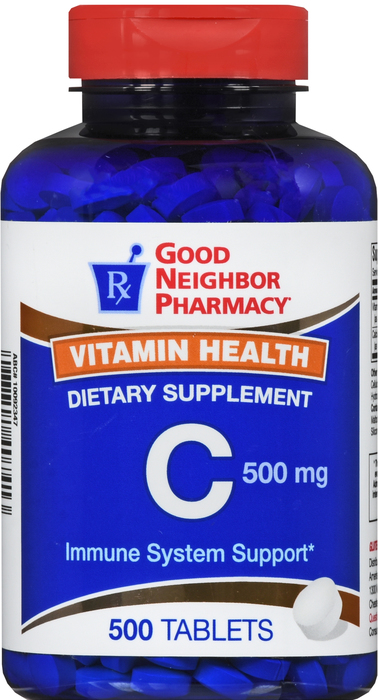 Good Neighbor Pharmacy Vitamin C 500mg Tablets 500ct