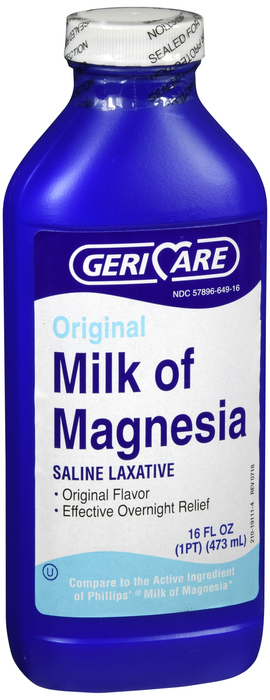 Milk of Magnesia Original Liquid 16oz Geri-Care