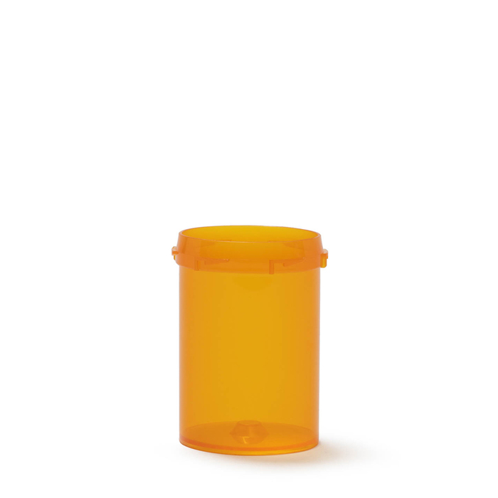 Berry Friendly & Safe Amber Plastic Vial VL30 140x30DR