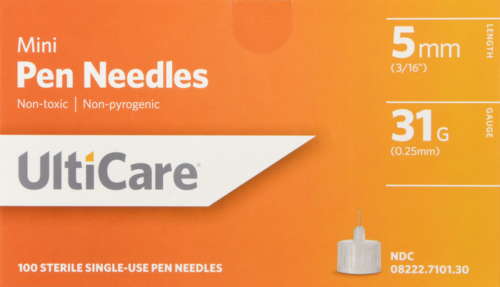 UltiCare Pen Needle 5mm 31g 100ct