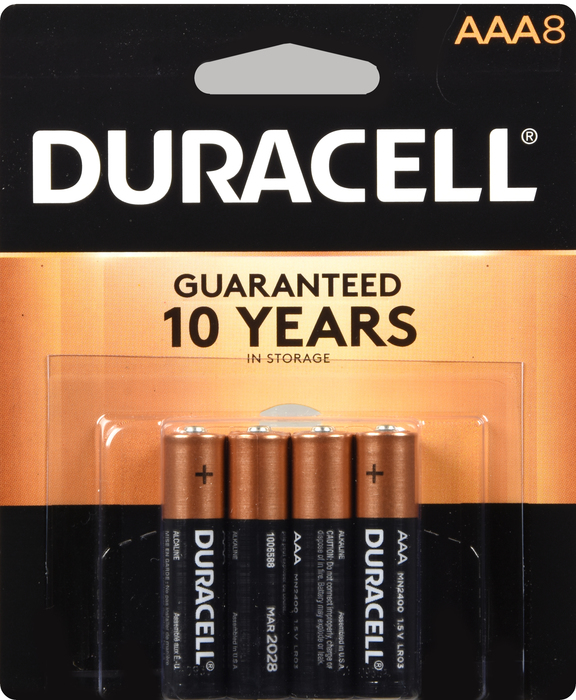 DURACELL COPPERTOP AAA 8CT