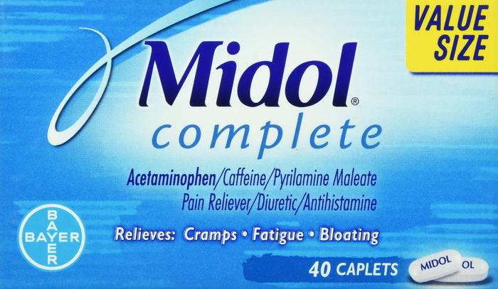 MIDOL COMPLETE CAPLET 40CT