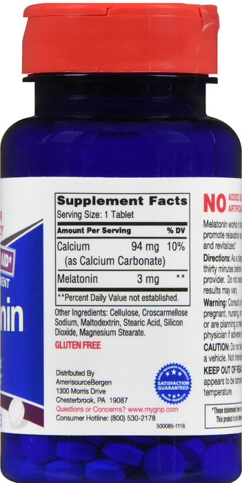 Good Neighbor Pharmacy Melatonin 3mg Tablets 100ct