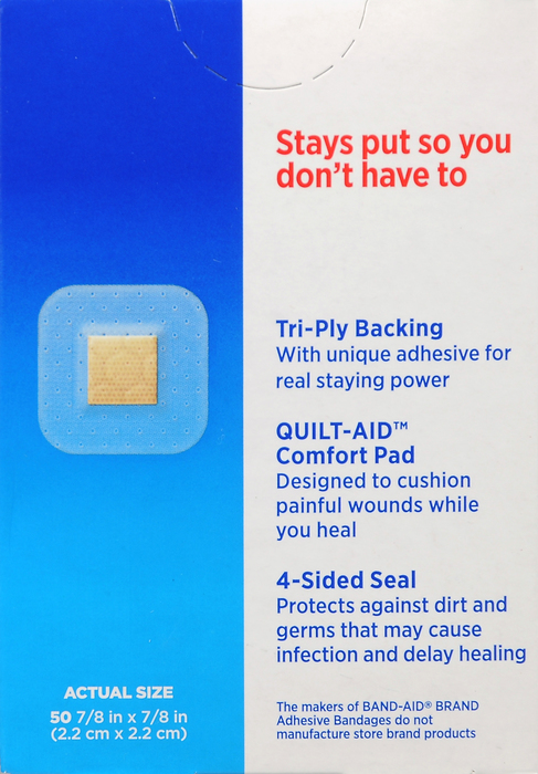 BAND-AID Tru-Stay Clear Spots Bandages One Size 50ct