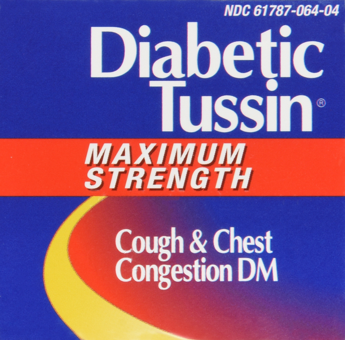 DIABETIC TUSSIN DM MAX STR LIQ 4OZ