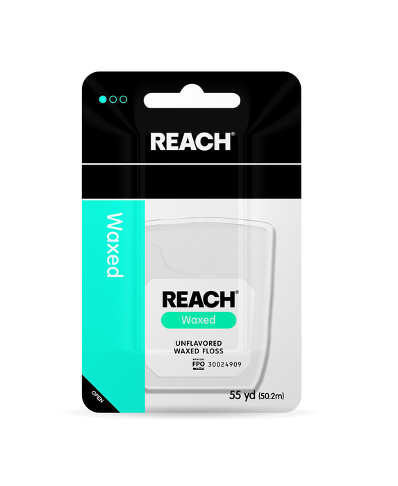 REACH DENTAL FLOSS WAXED 55YD