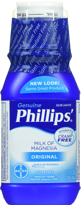 Phillips Milk of Magnesia Original Liquid 12oz