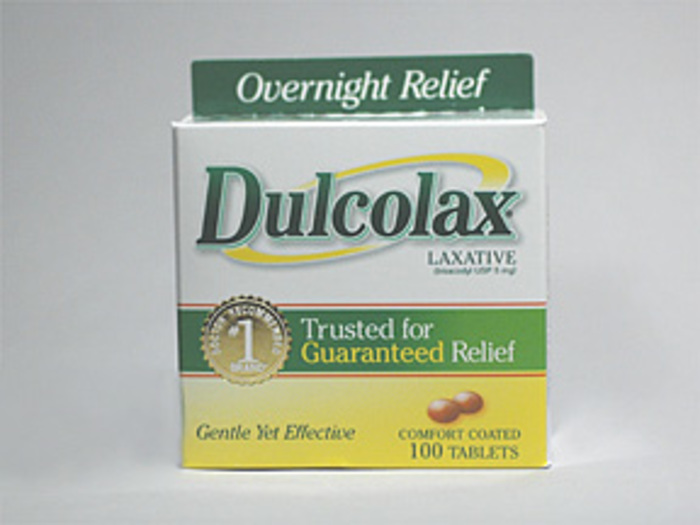 Dulcolax Laxative 5mg Tablets 100ct