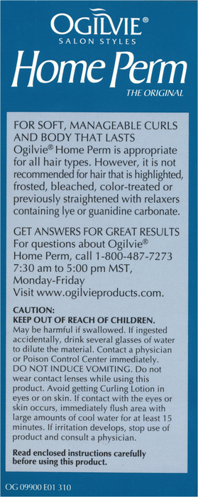 OGILVIE HOME PERM NORM EXTRA BODY