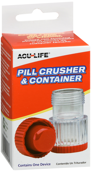 ACU-LIFE Pill Crusher & Container 1ct